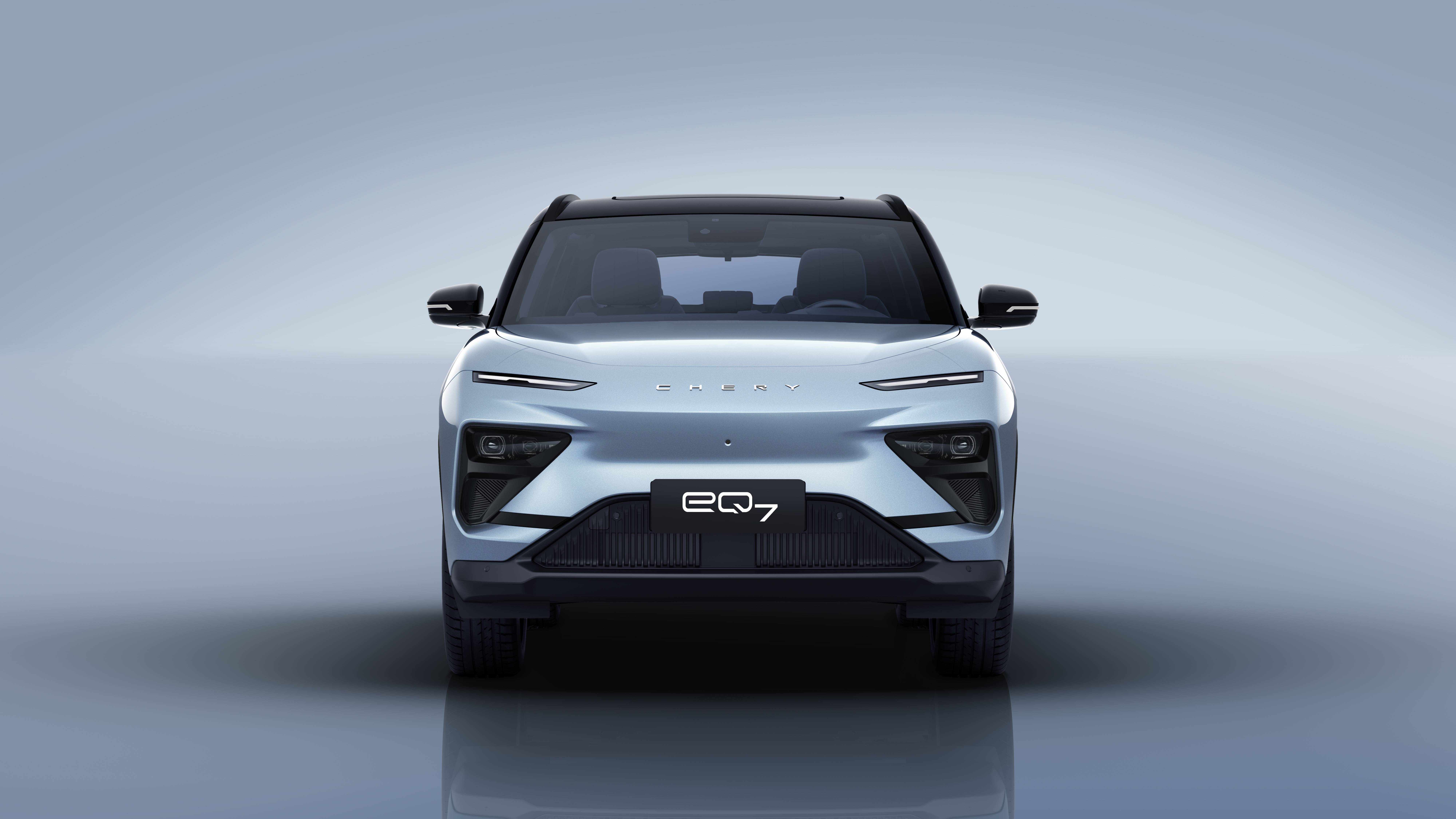 奇瑞全铝平台SUV eQ7外观官图曝光 全铝车身 动感拉风
